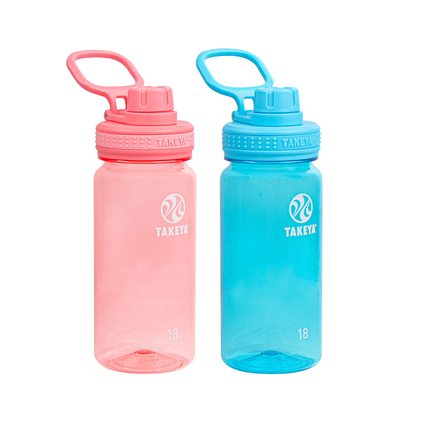 tritan-water-bottle-bundle-with-spout-lid-2-pack-n0 51475-Tritan-Spout-18-2pk-FlutterPink-BreezyBlue-Front_1.png