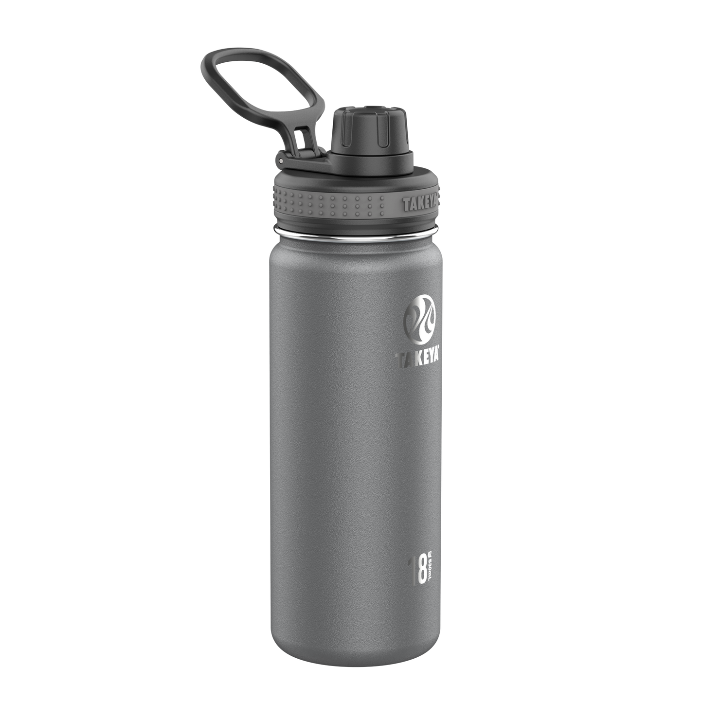 originals-water-bottle-with-spout-lid-i8 50006-OG-Spout-18-Graphite-angle.png