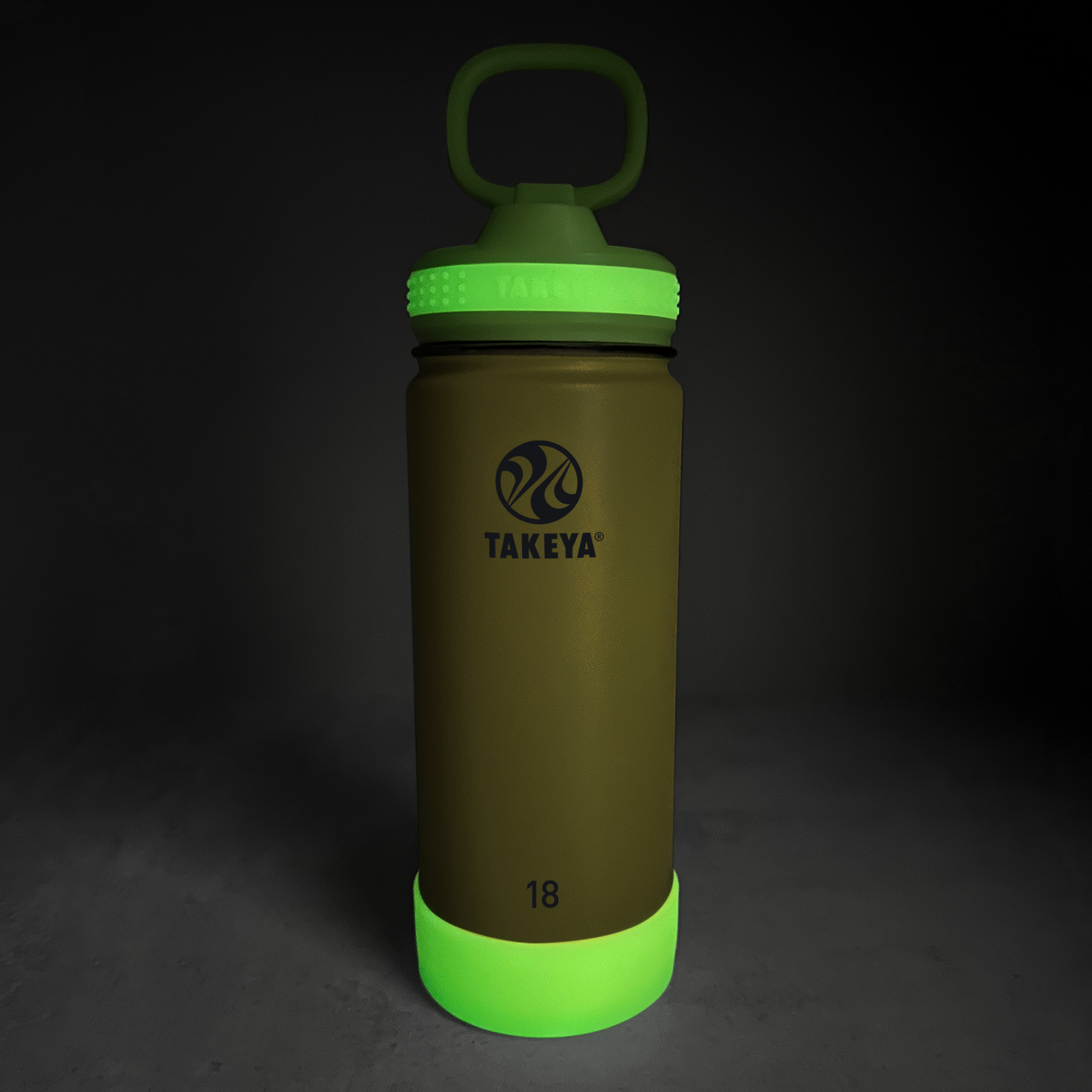 actives-kids-glow-in-the-dark-water-bottle-with-straw-lid-n1 51075-Actives-Kids-Straw-18-GID-LightningGreen-dark-V2.png