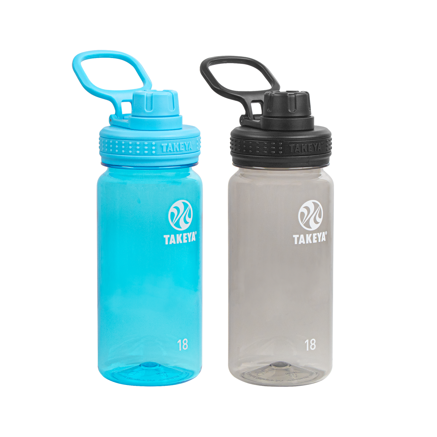 tritan-water-bottle-bundle-with-spout-lid-2-pack-n0 51476-Tritan-Spout-18-2pk-BreezyBlue-StormyBlack-Front_1.png