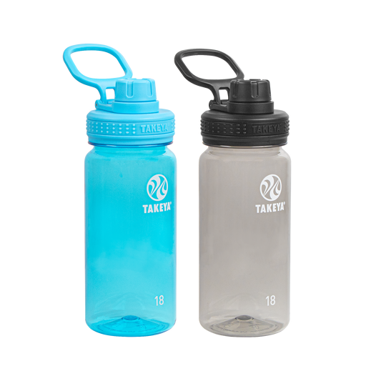 tritan-water-bottle-bundle-with-spout-lid-2-pack-n0 51476-Tritan-Spout-18-2pk-BreezyBlue-StormyBlack-Front_1.png