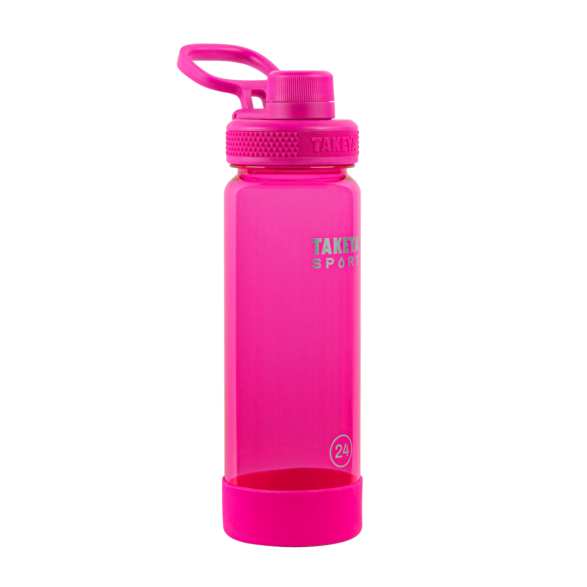 tritan-sport-water-bottle-with-spout-lid-c6 51671-TKS-Tritan-Spout-24-PinkSweep-frontangle.png