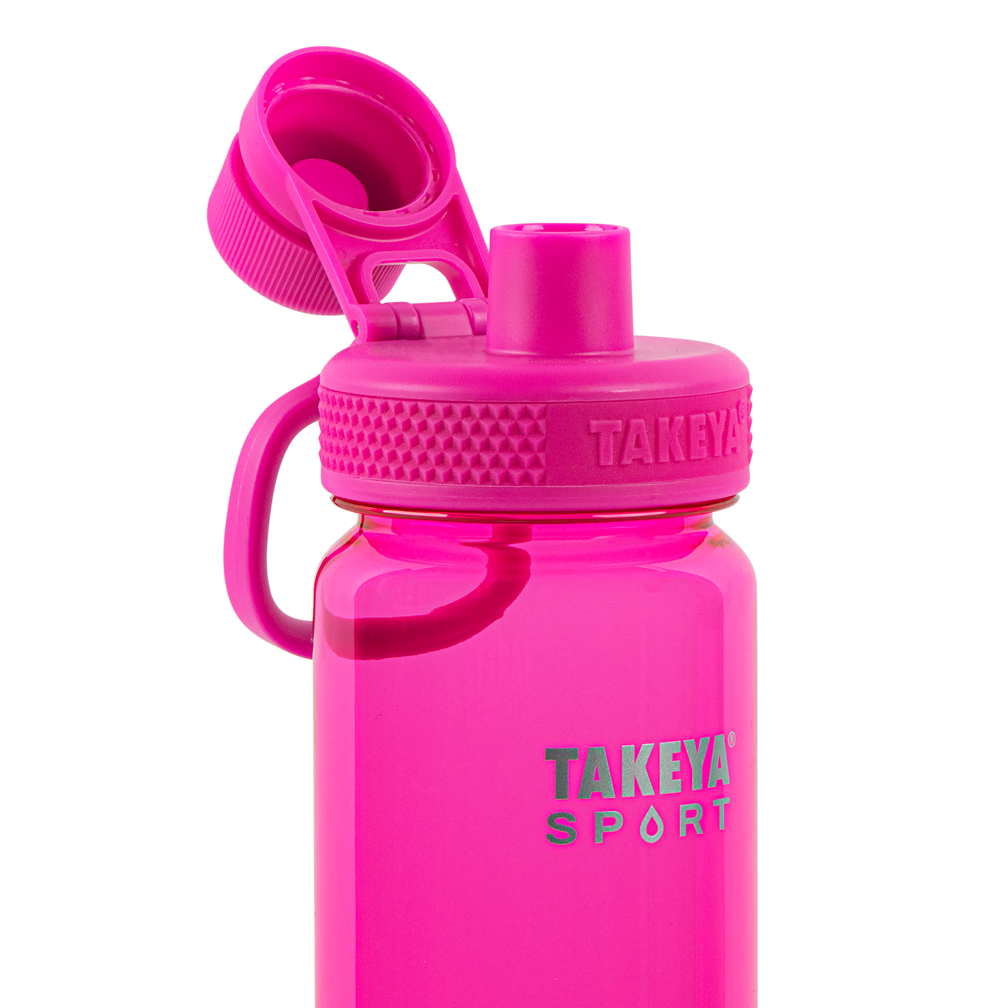 tritan-sport-water-bottle-with-spout-lid-c6 51671-TKS-Tritan-Spout-24-PinkSweep-openlid.png