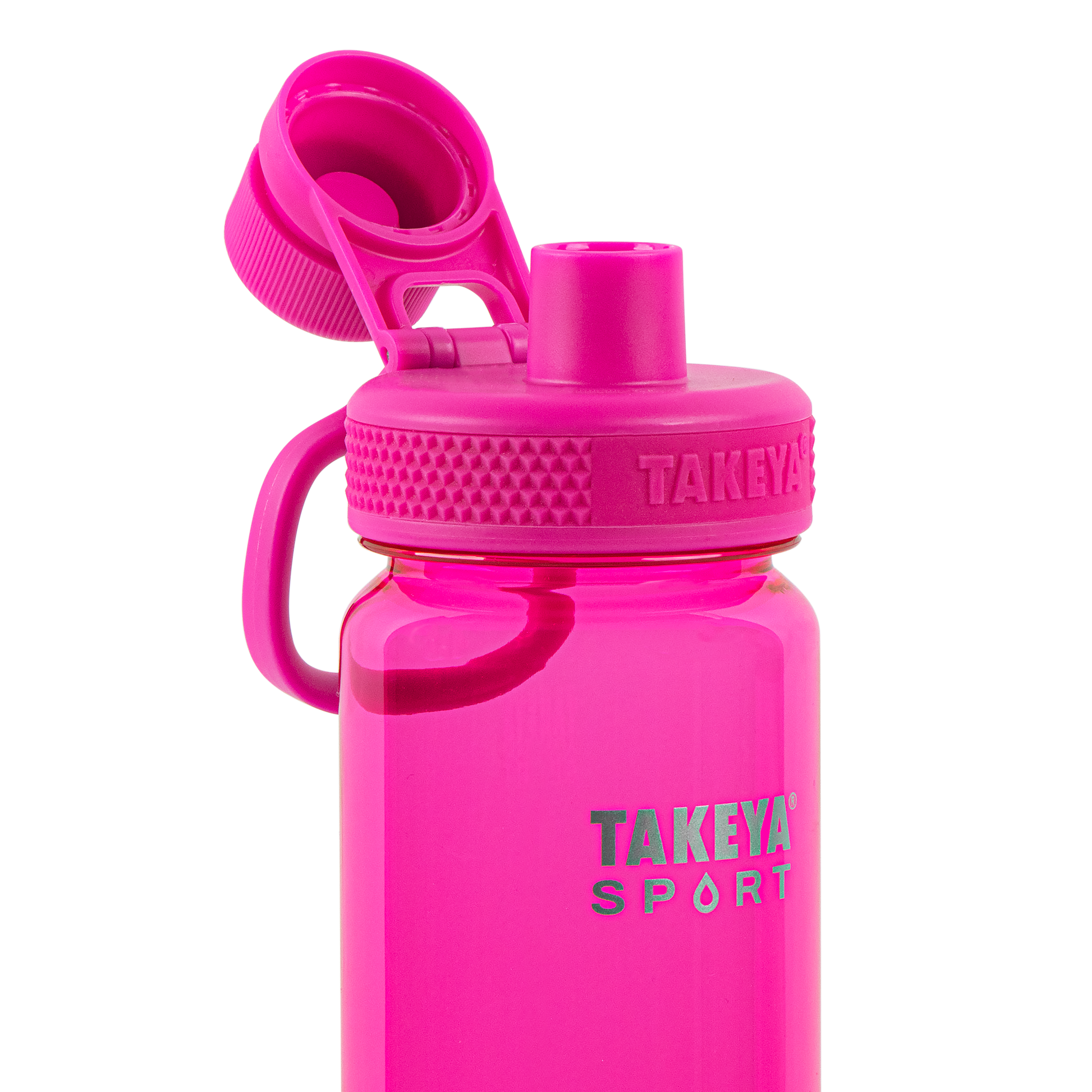 tritan-sport-water-bottle-with-spout-lid-c6 51671-TKS-Tritan-Spout-24-PinkSweep-openlid.png