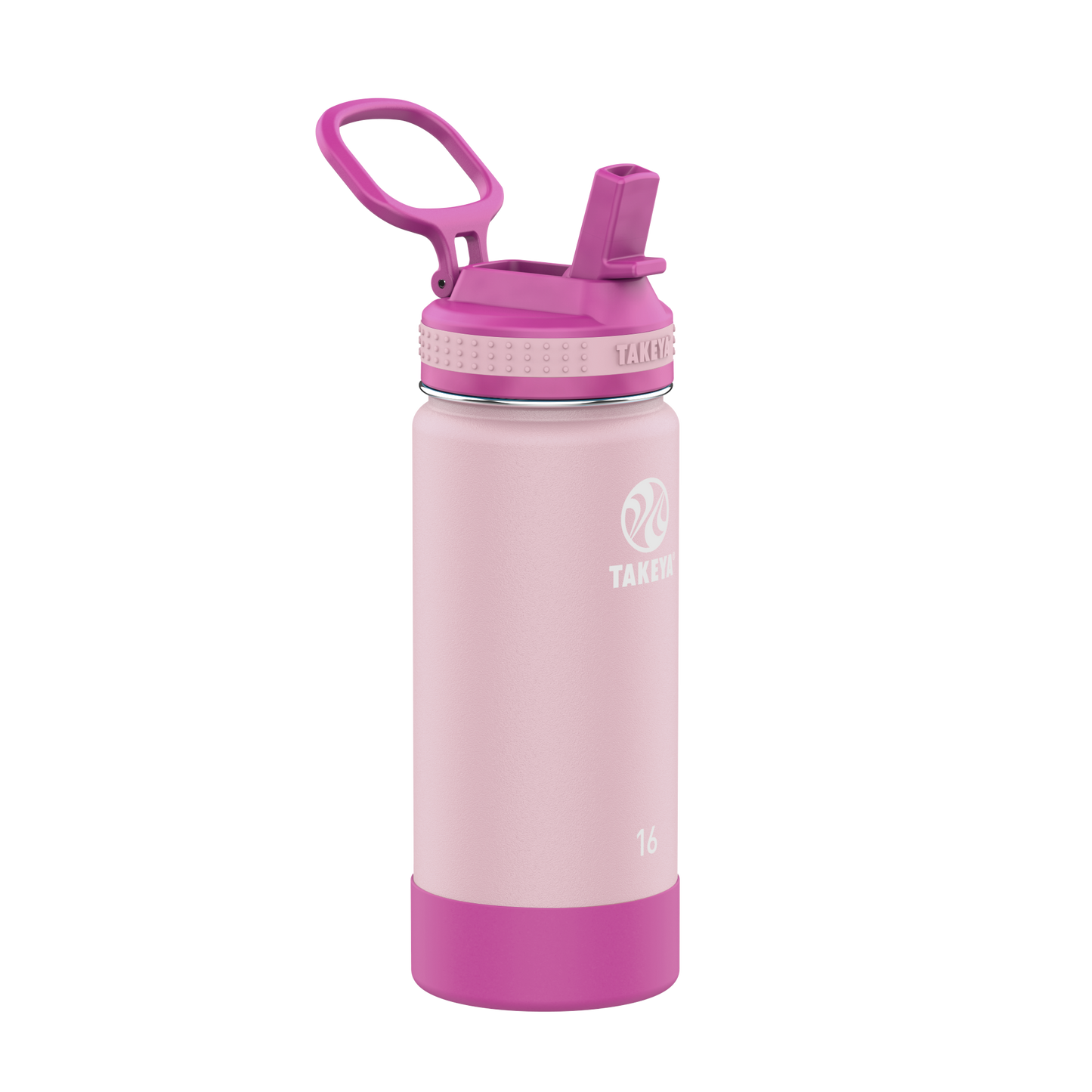 actives-kids-water-bottle-with-straw-lid-r1 52404-Actives-Kids-Straw-16-Blush-SuperPink-angle_1.png
