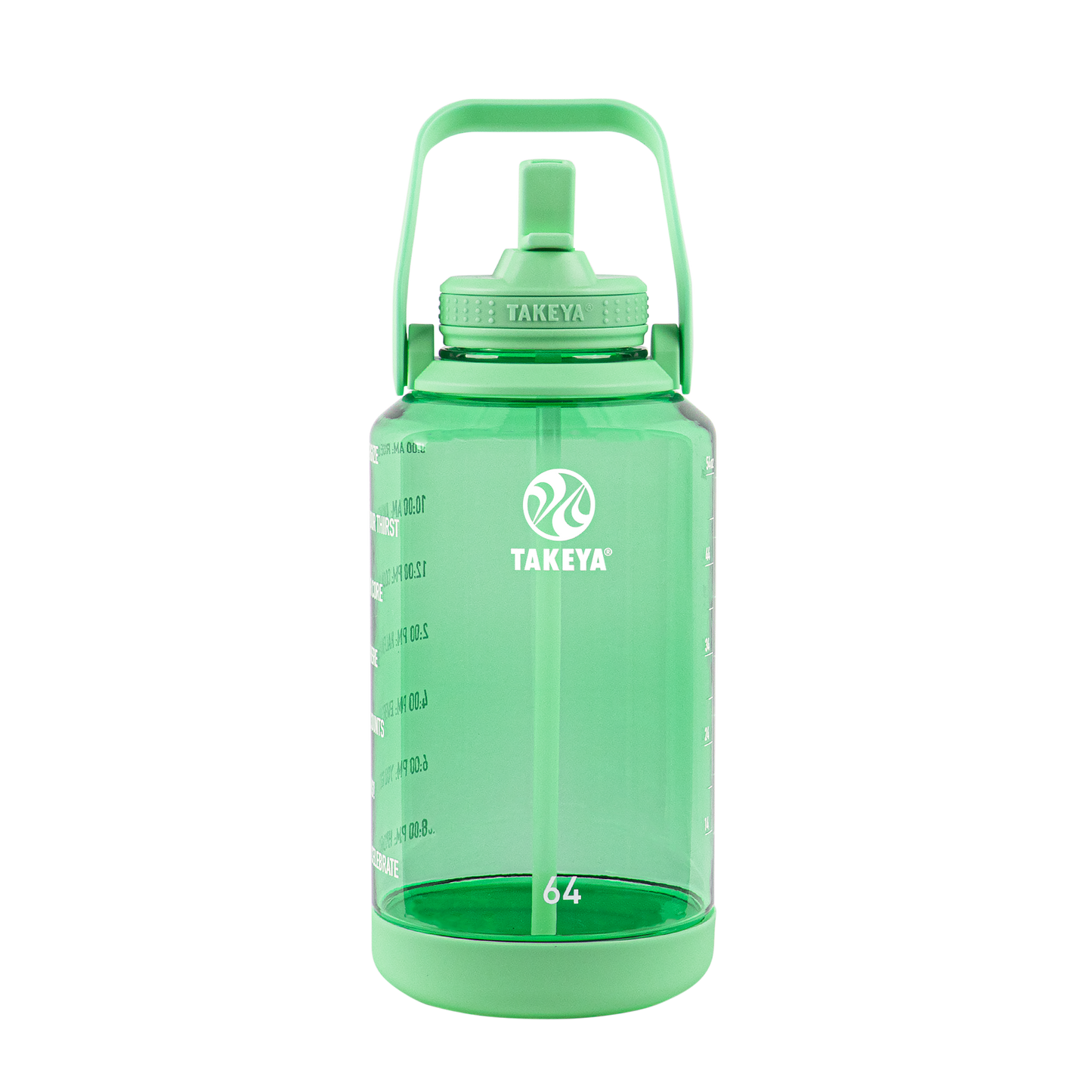 tritan-motivational-water-bottle-with-straw-lid-j3 54101-Tritan-Straw-Motivational-64-PistactioGreen-front.png