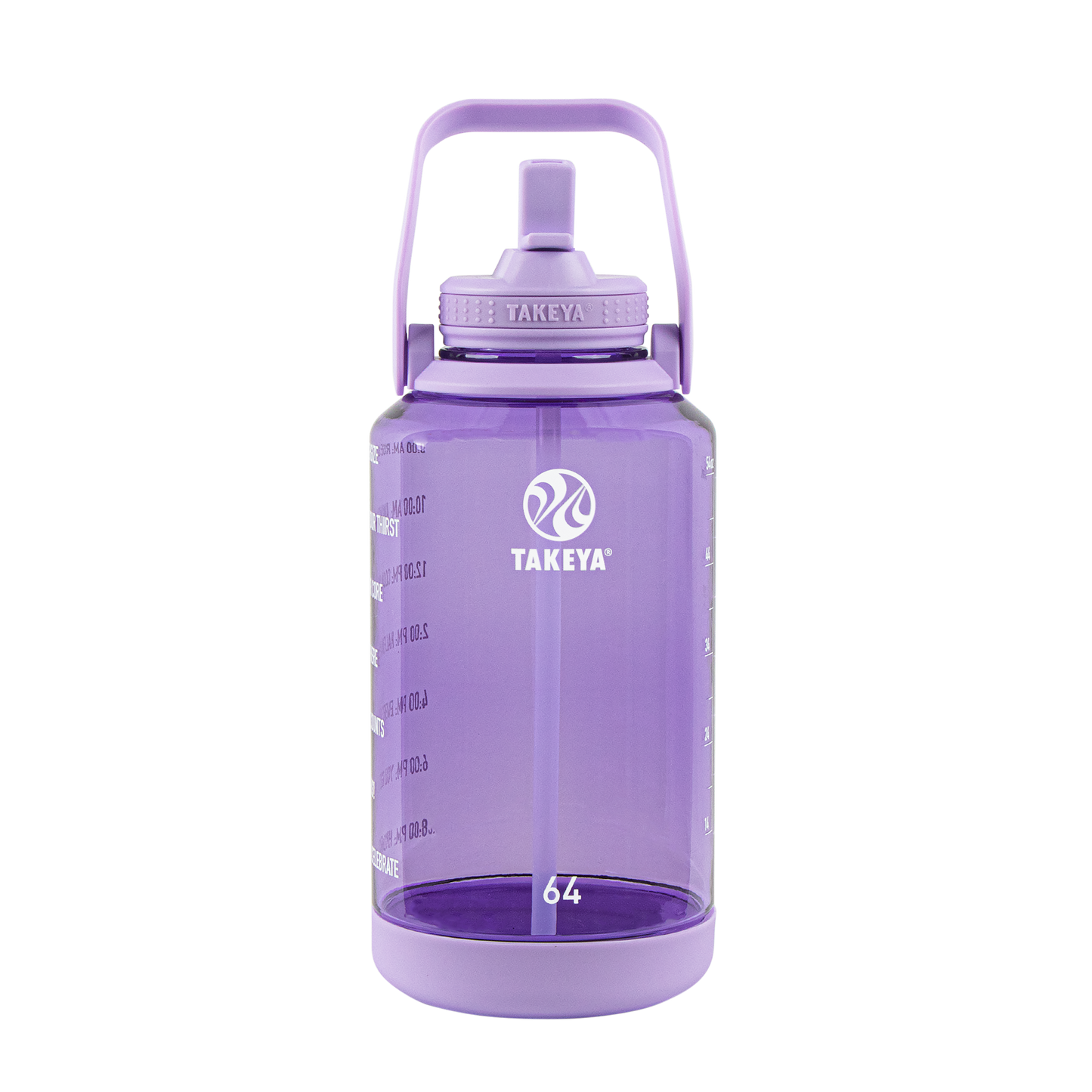 tritan-motivational-water-bottle-with-straw-lid-j3 54144-Tritan-Straw-Motivational-64-VivacityPurple-front.png