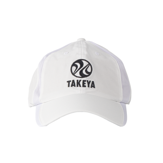 takeya-sport-vented-adjustable-hat-j8 97285-TK-PB-Hat-White-Front.png